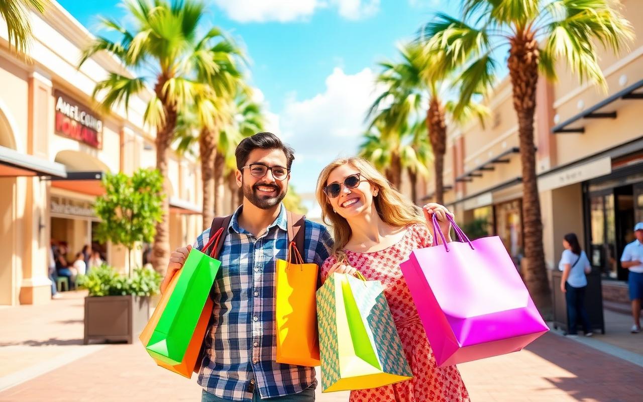 Compras nos outlets de Orlando